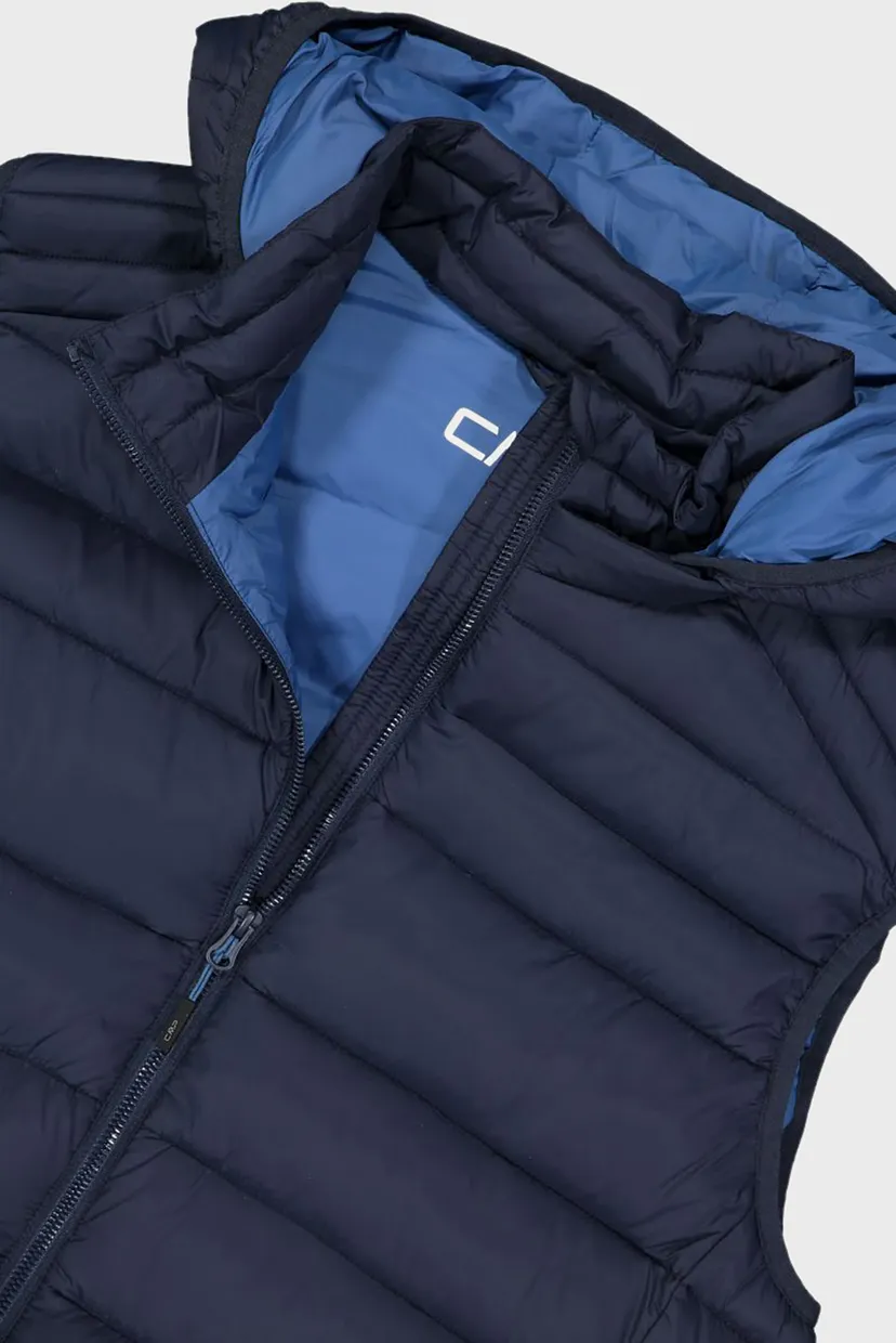 Чоловічий темно-синій жилет SNAPS HOOD 3M THINSULATE 4