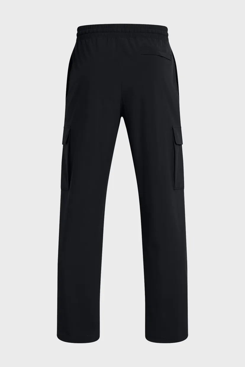 Чоловічі чорні спортивні штани UA Vibe Woven Cargo Pants 6