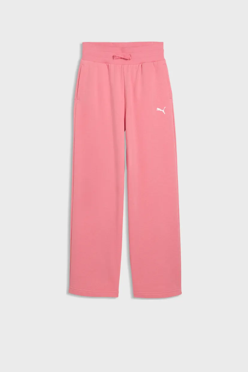 Дитячі рожеві спортивні штани Wardrobe Essentials Relaxed Wide Leg Sweatpants Youth 4