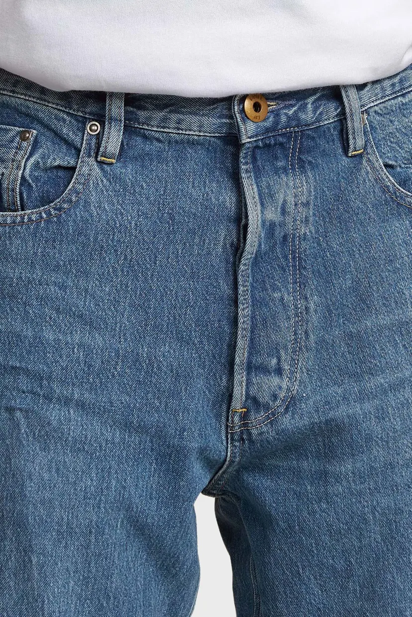 Мужские синие джинсы Long Pocket Loose 5