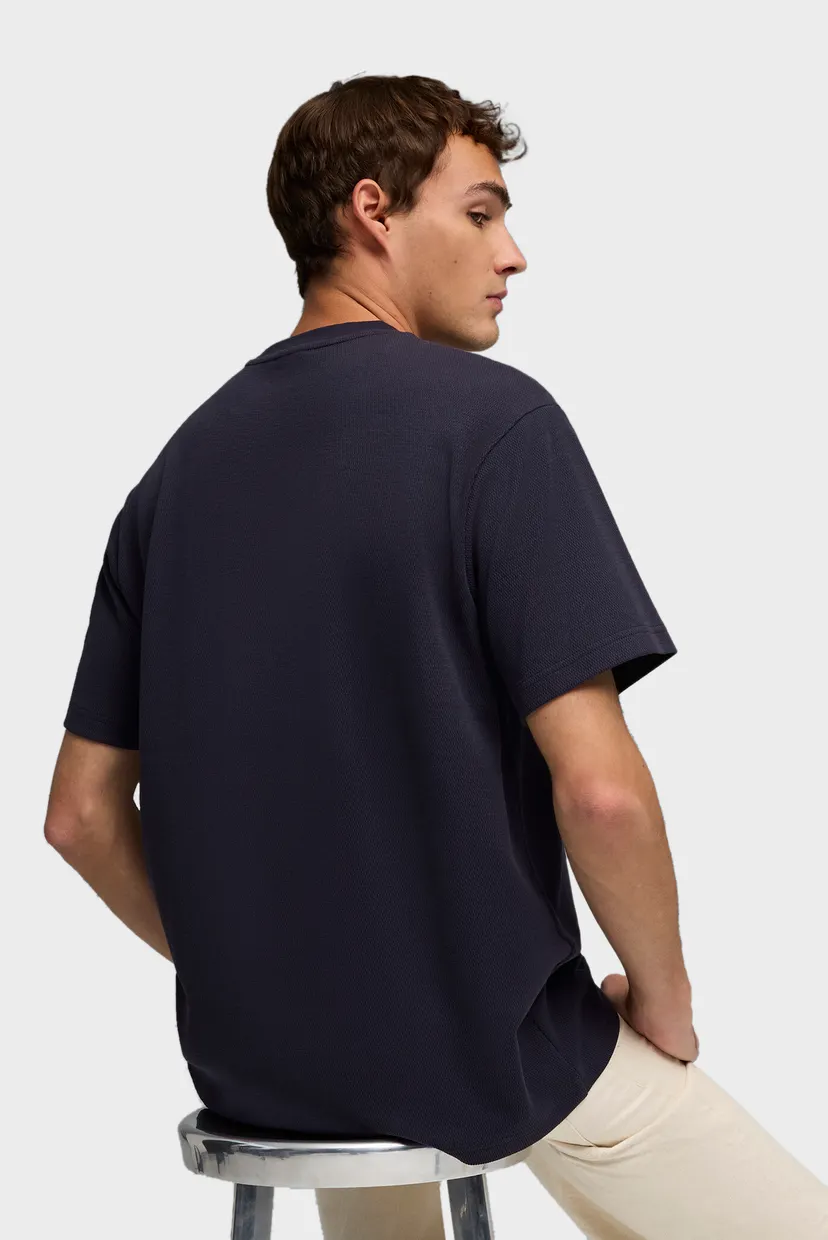 Чоловіча темно-синя футболка Essentials Elevated Relaxed Tee Men 3