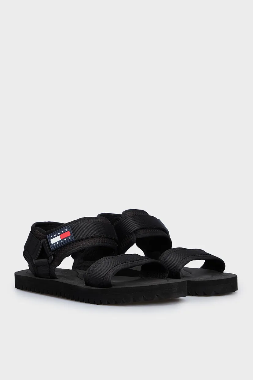 Мужские черные сандалии TJM SANDAL LUXE 3