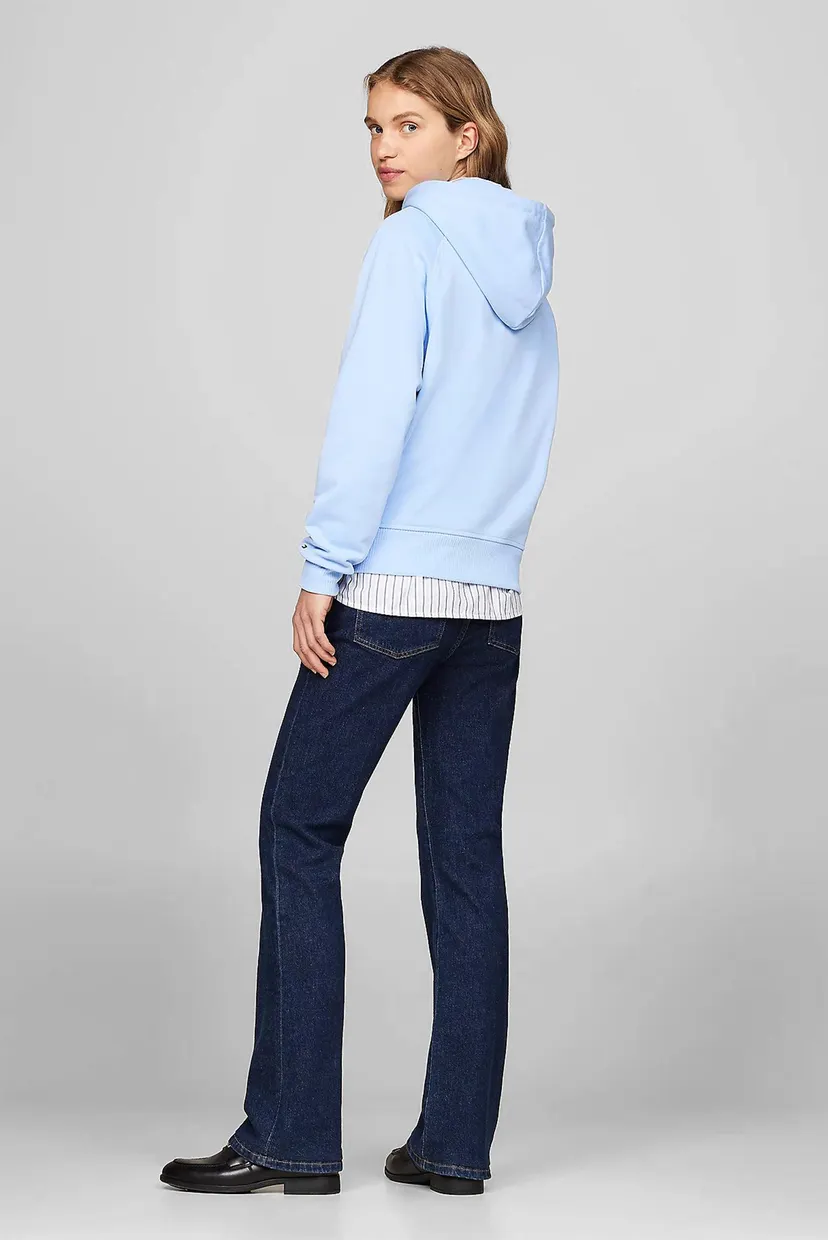 Жіноче блакитне худі MDRN REG VARSITY 3