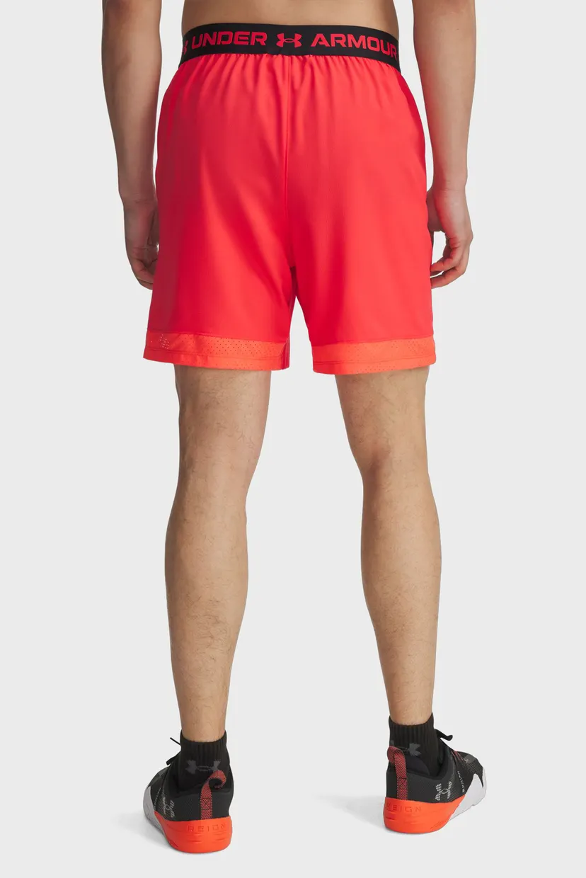 Чоловічі червоні шорти UA Vanish Woven 6in Shorts 3