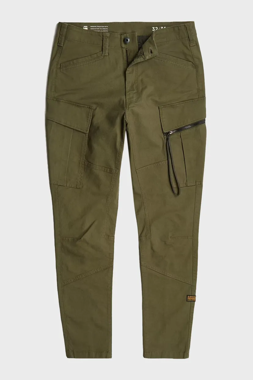 Чоловічі оливкові карго 3D Skinny Cargo 2.0 6