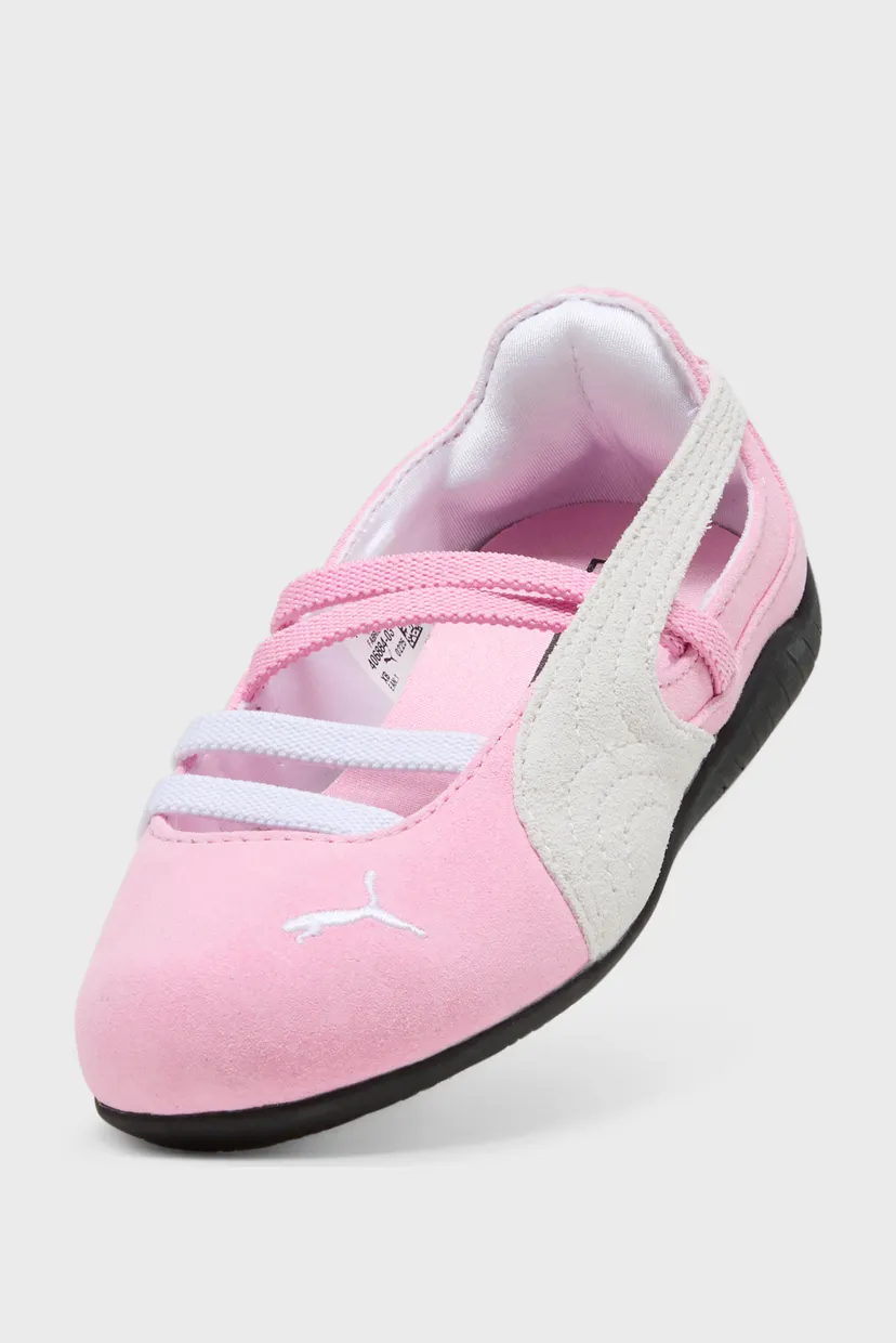 Детские розовые замшевые балетки Speedcat Ballet Flats Kids 5