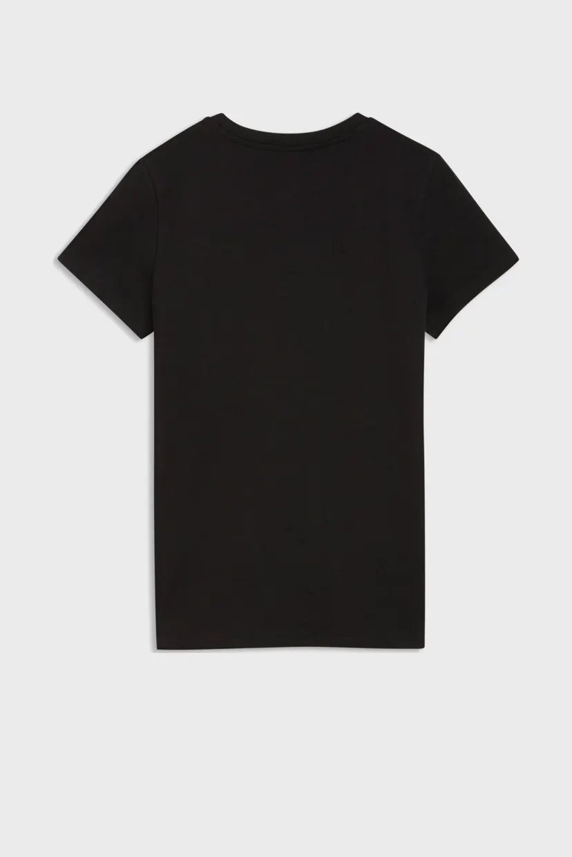 Женская черная футболка Essentials Elevated Tee Women 5