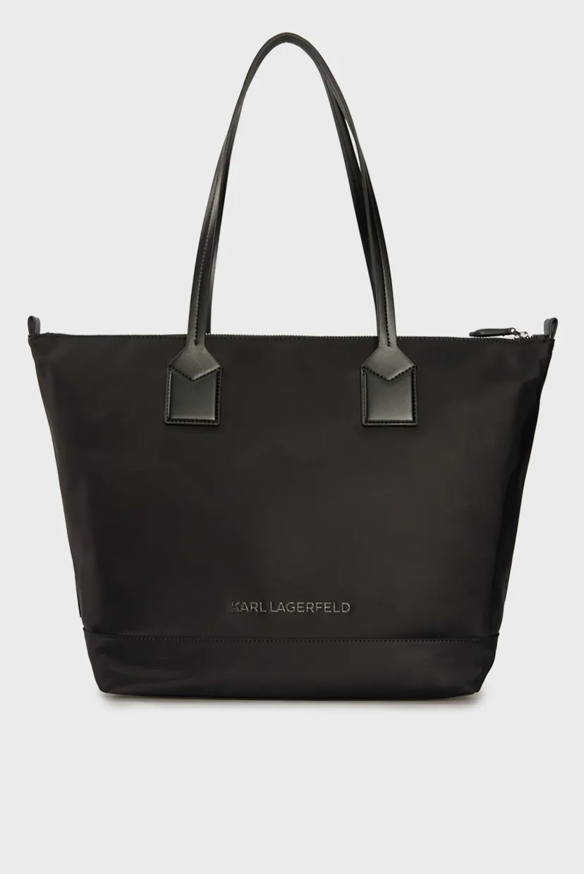 Жіноча чорна сумка IKON NYLON NFT LG TOTE 4