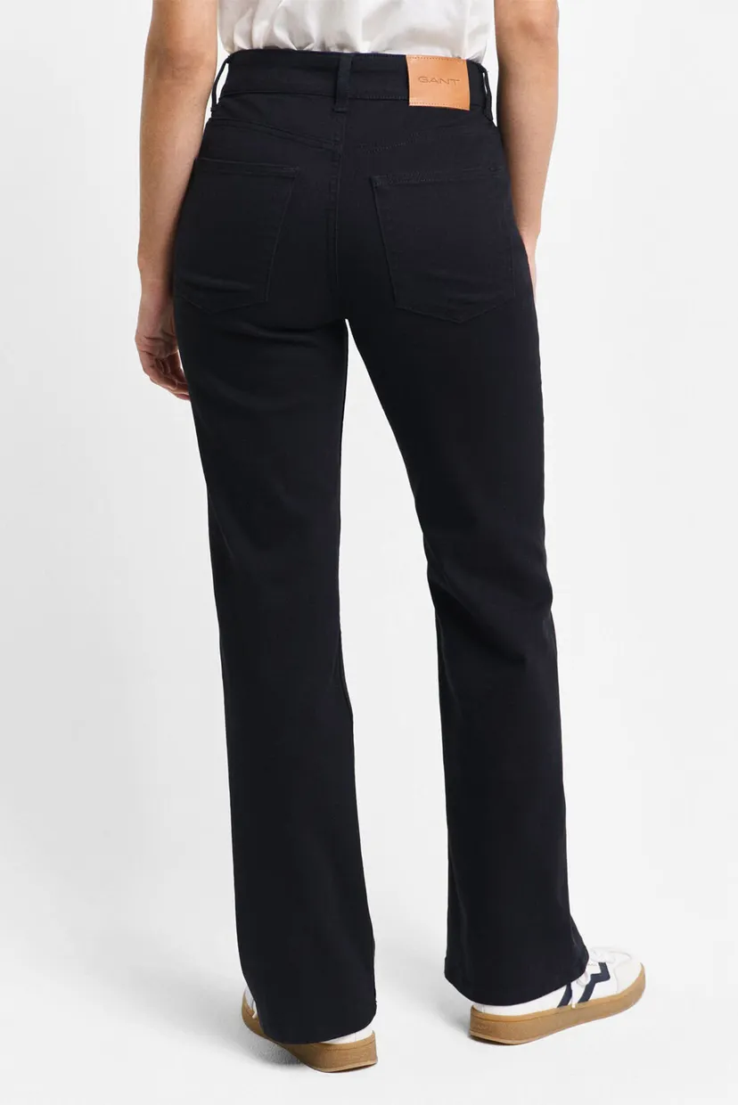 Жіночі чорні джинси BLACK SLIM FLARE 3