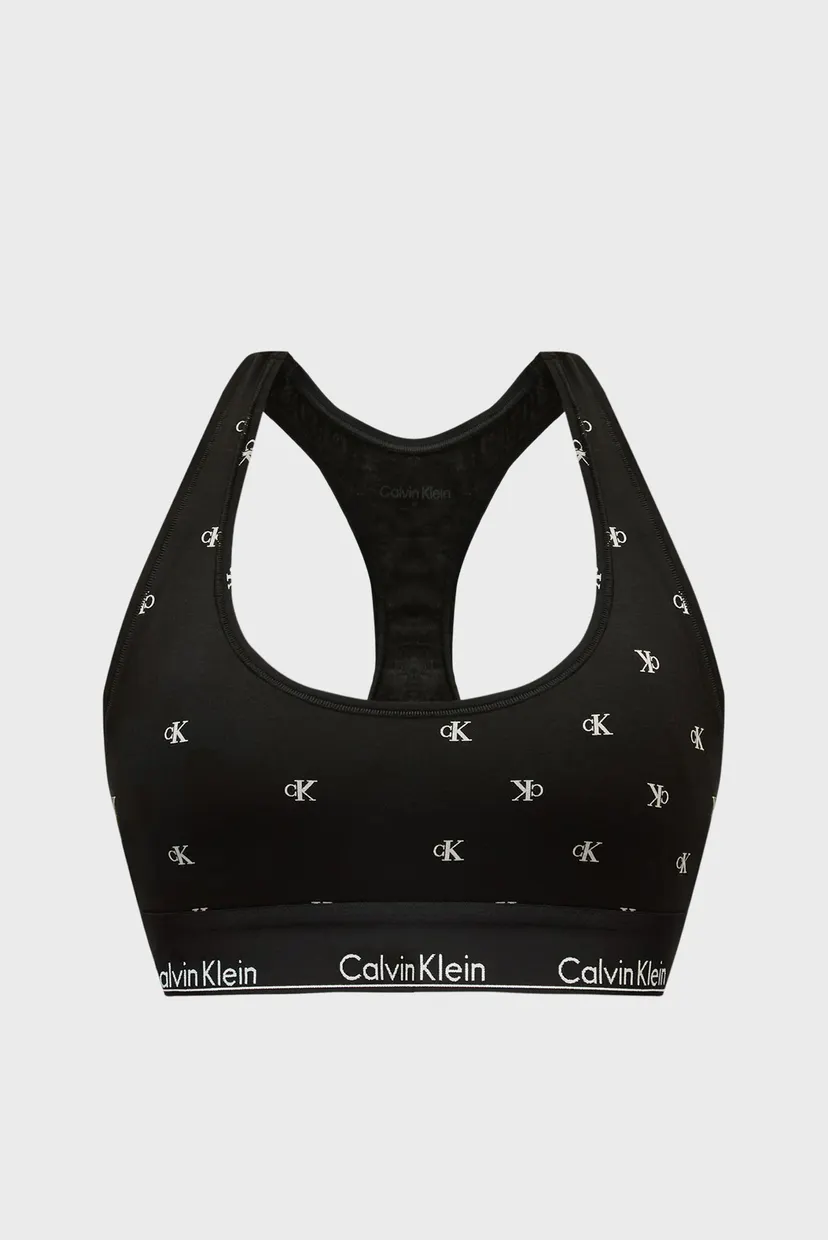 Жіночий чорний топ з візерунком UNLINED BRALETTE 5