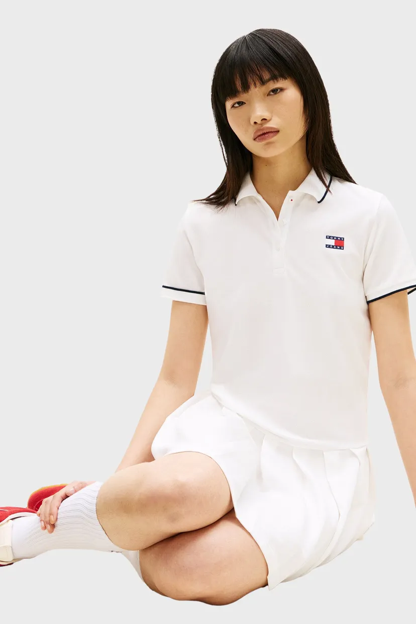 Жіноча біла сукня BADGE PLEAT 4