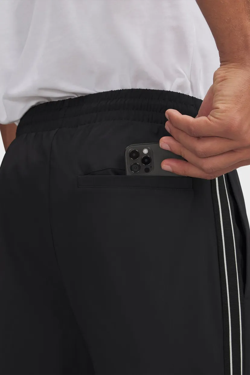 Мужские черные спортивные брюки Courtside Snap Pant 5