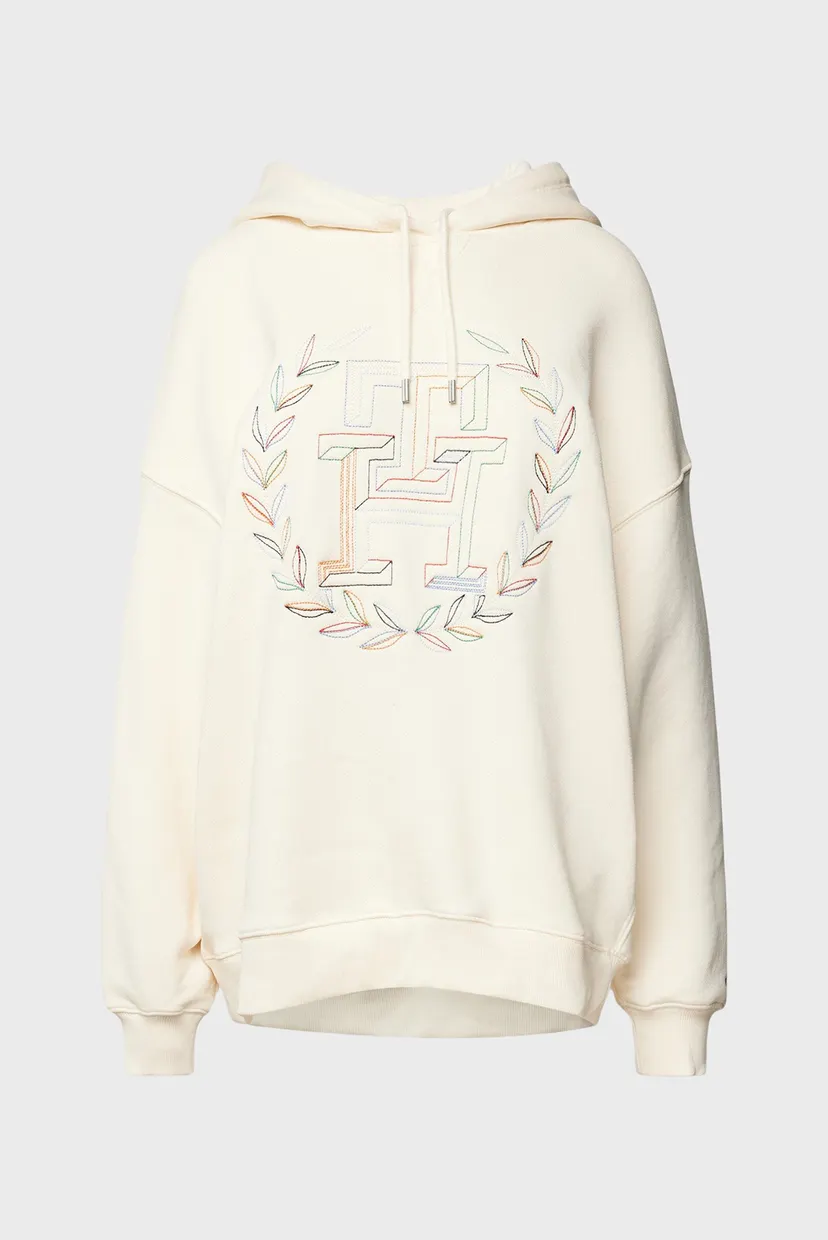 Жіноче біле худі RLX MULTI COL LAUREL 4