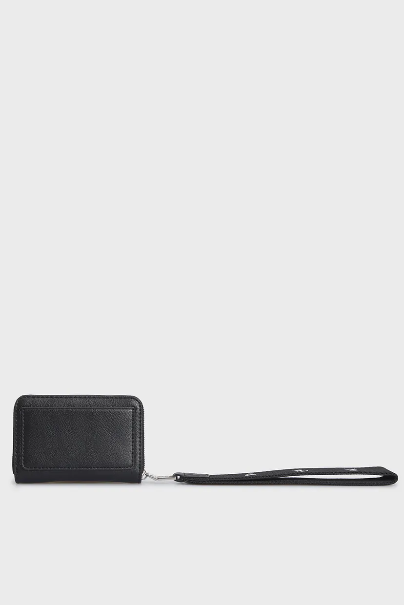 Женский черный кошелек ULTRALIGHT MED ZA W/WRISTLET 4