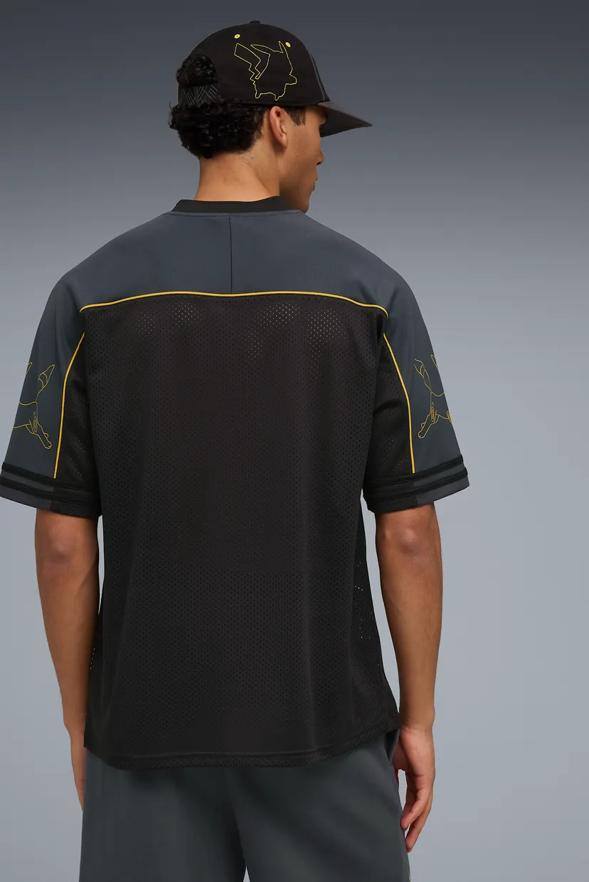 Мужская черная футболка PUMA x POKÉMON Oversized Jersey Men 3
