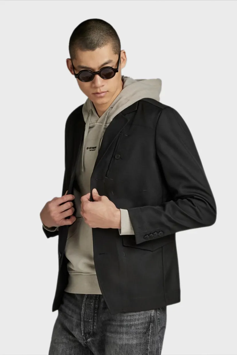 Мужской черный пиджак Midnight Blazer 3