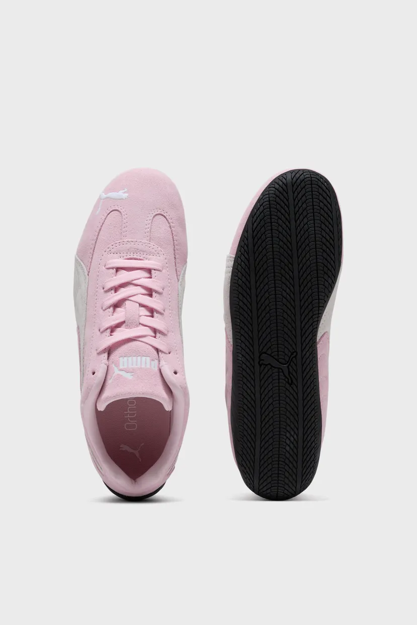 Розовые замшевые кроссовки Speedcat OG Unisex 5