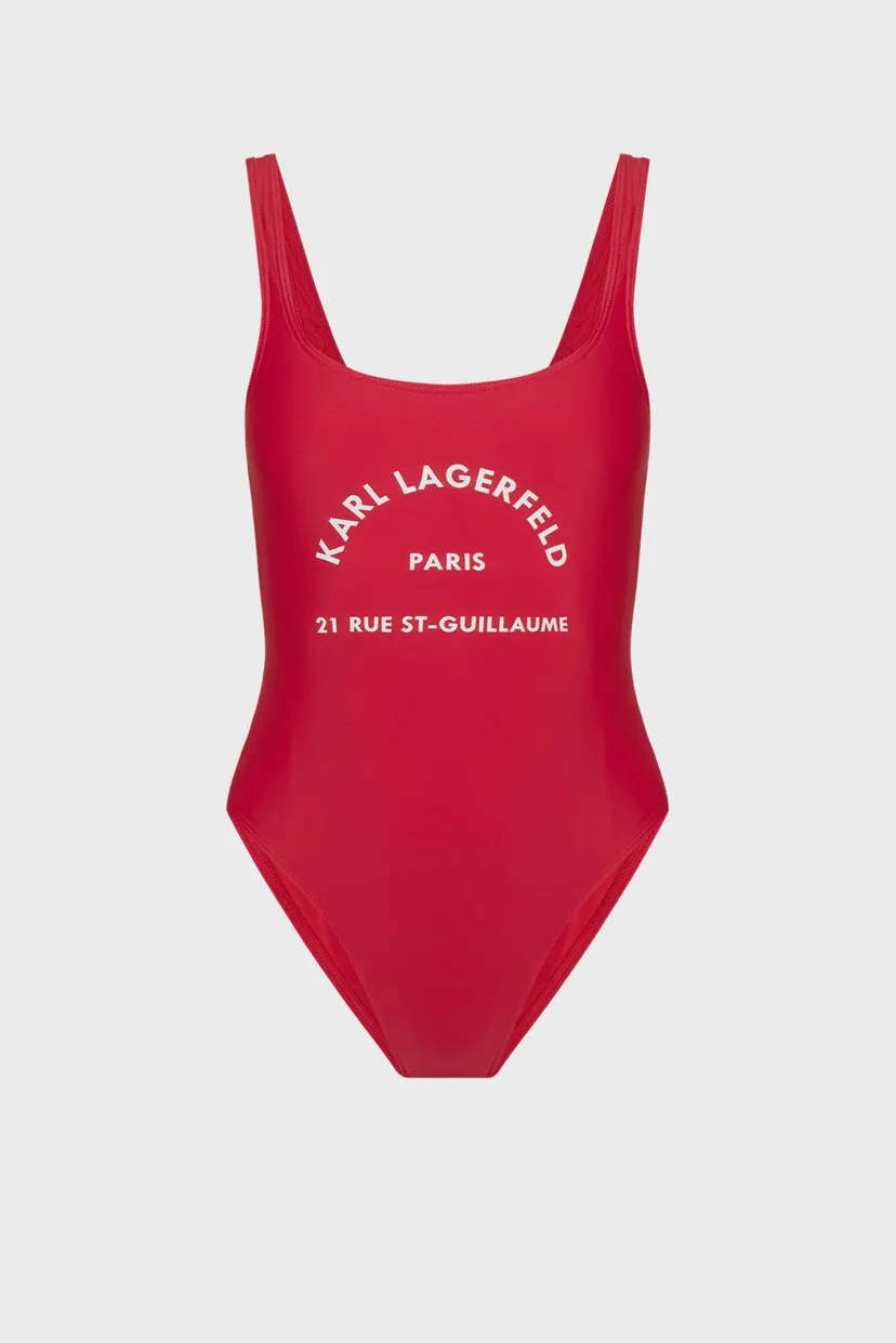 Жіночий малиновий  купальник RSG LOGO SWIMSUIT 5