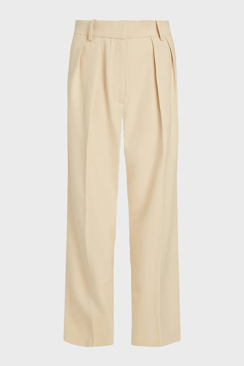 Жіночі бежеві брюки CORE RELAXED STRAIGHT PANT 5