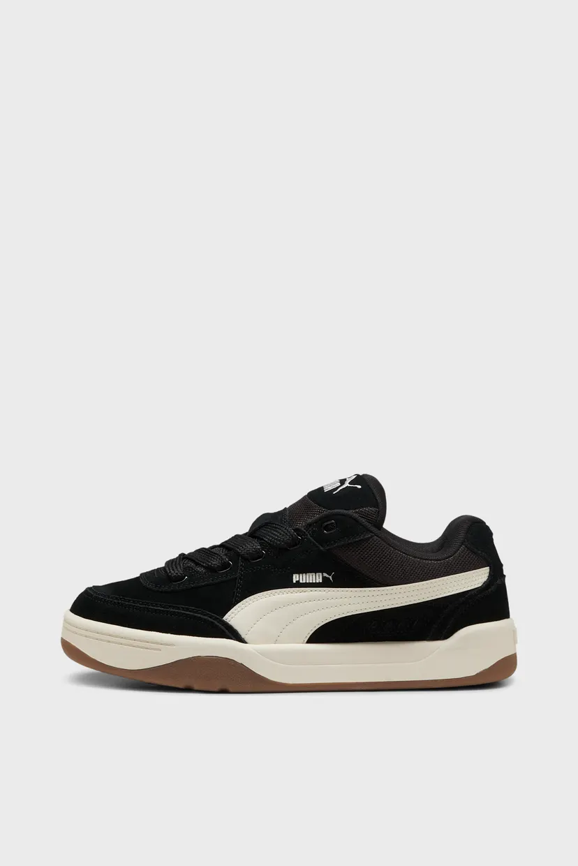 Черные замшевые сникерсы Park Lifestyle SK8 Suede Sneakers Unisex 3