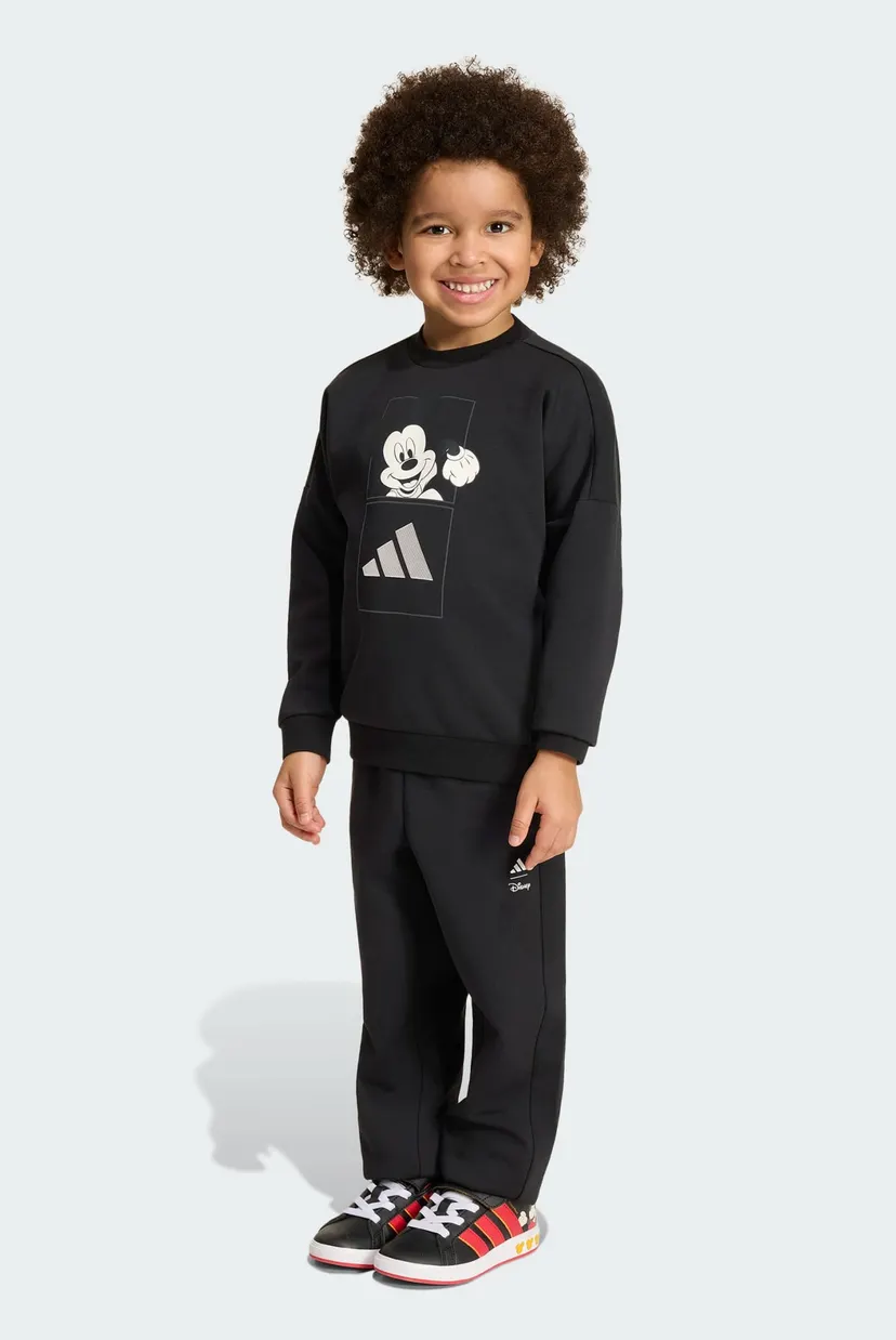 Детский черный спортивный костюм (свитшот, брюки) ADIDAS DISNEY MICKEY MOUSE 6