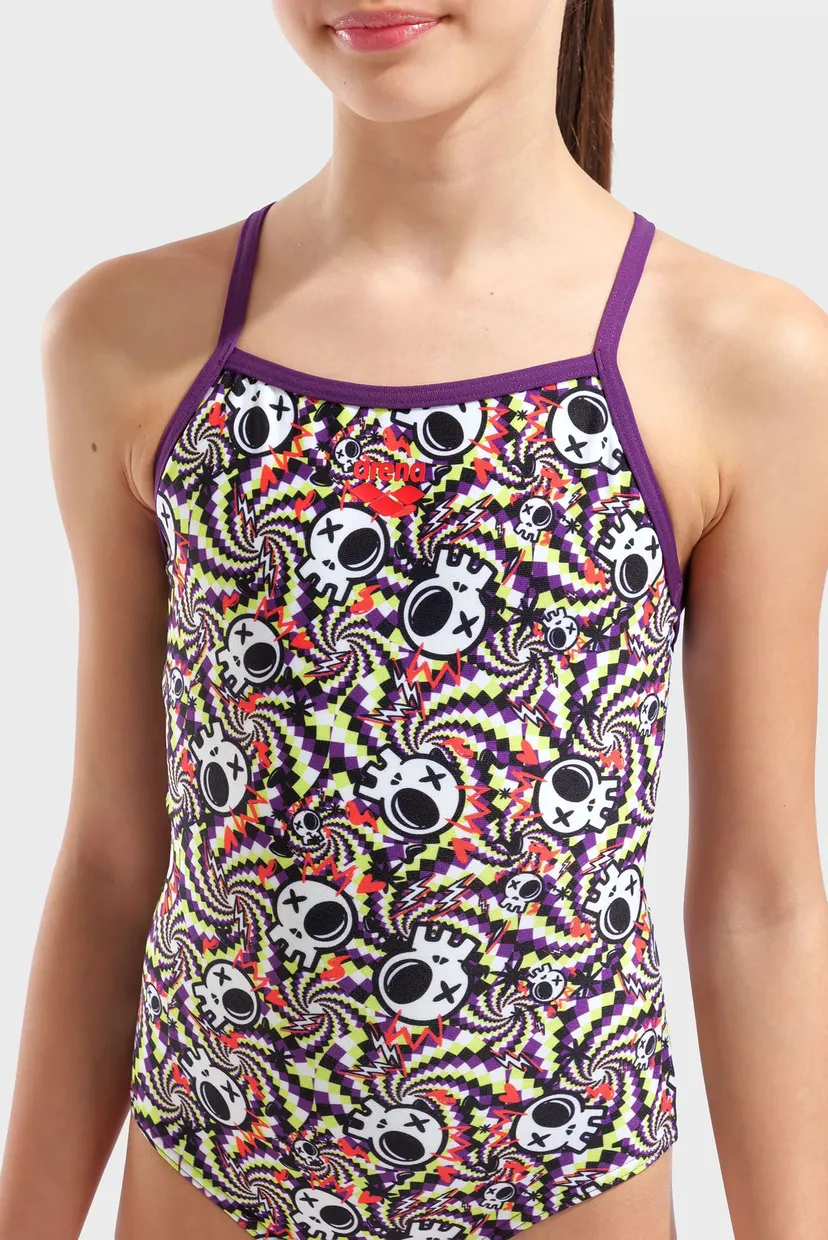Детский купальник с узором FUN SKULLS SWIMSUIT LIGHTDROP 4