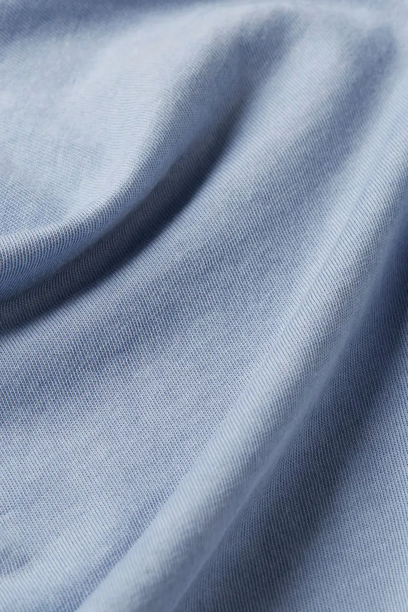 Женская голубая футболка Overdyed 7
