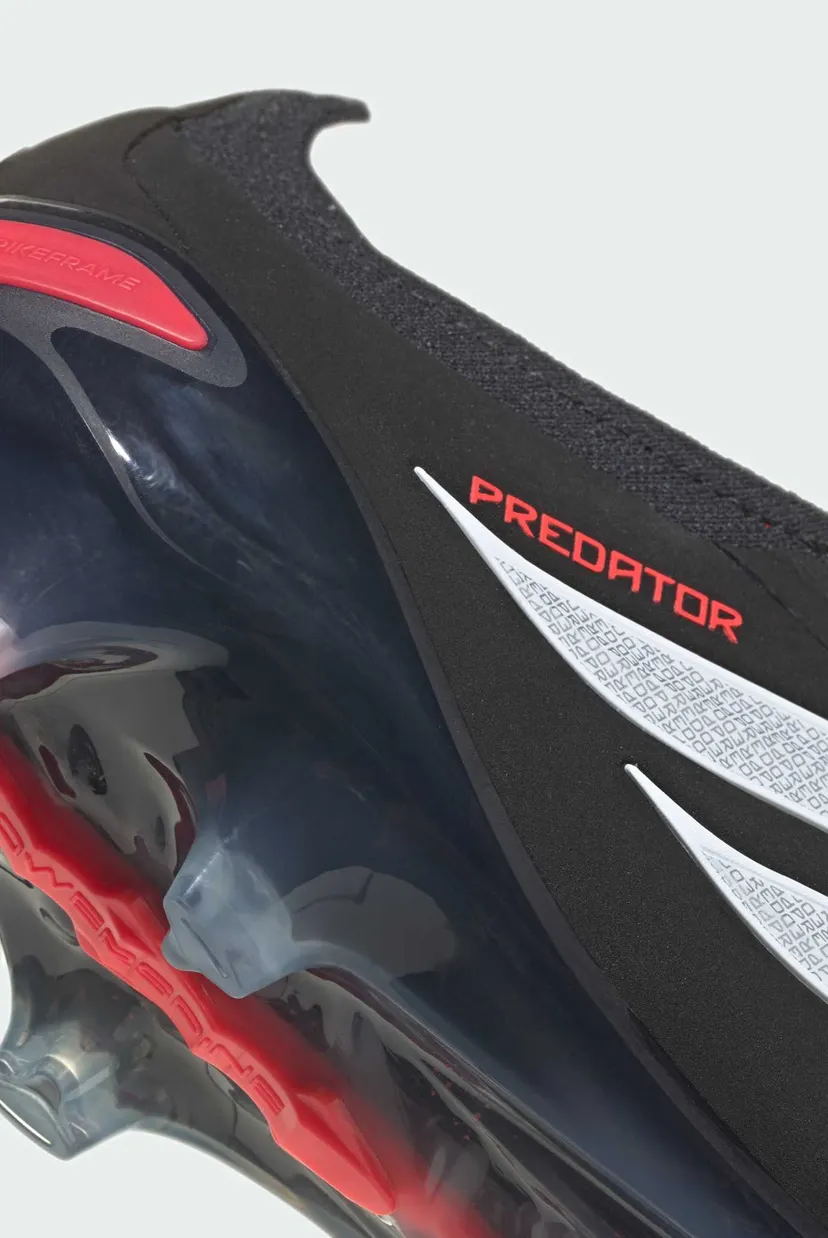 Чорні бутси PREDATOR ELITE Fold-Over Tongue Firm Ground 9
