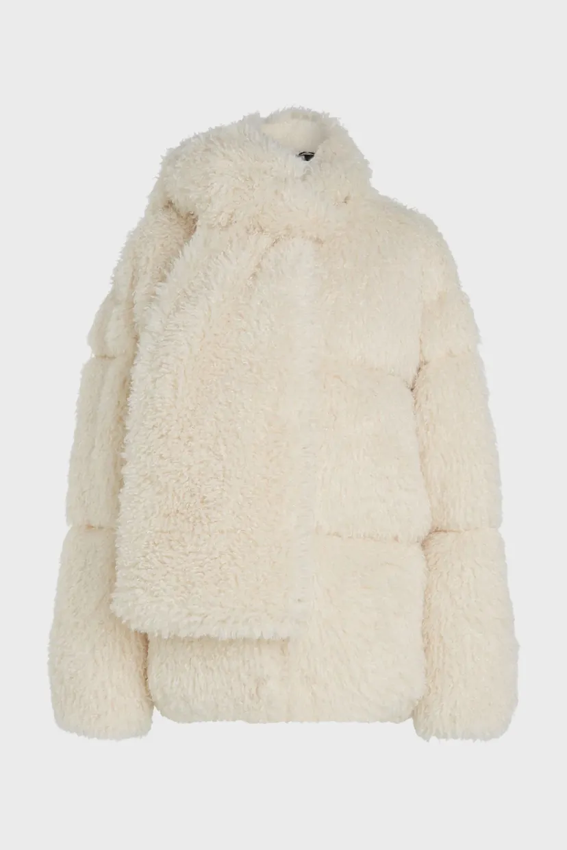 Жіноча біла шуба studio faux fur 5