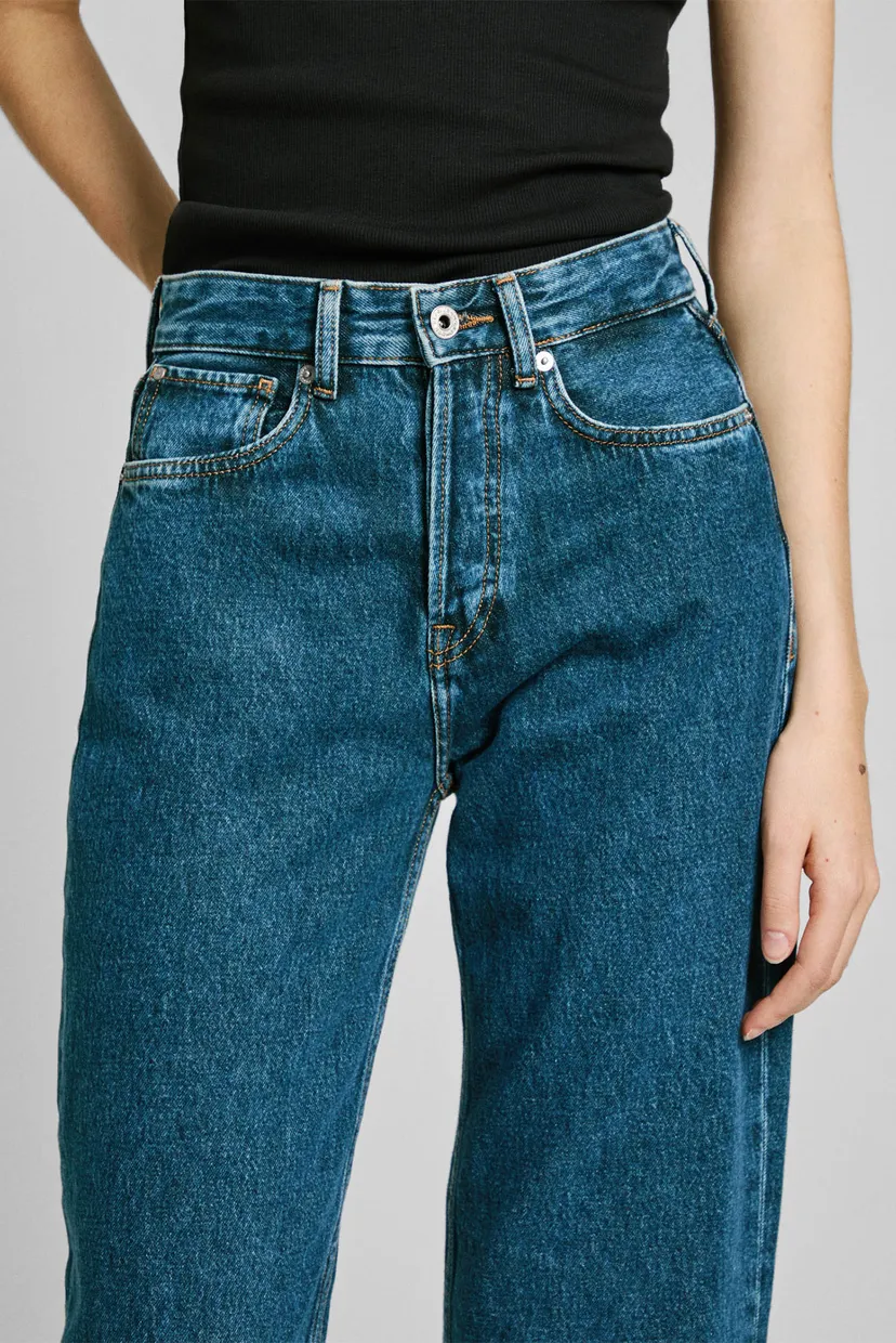 Женские синие джинсы STRAIGHT JEANS HW ROBYN 4