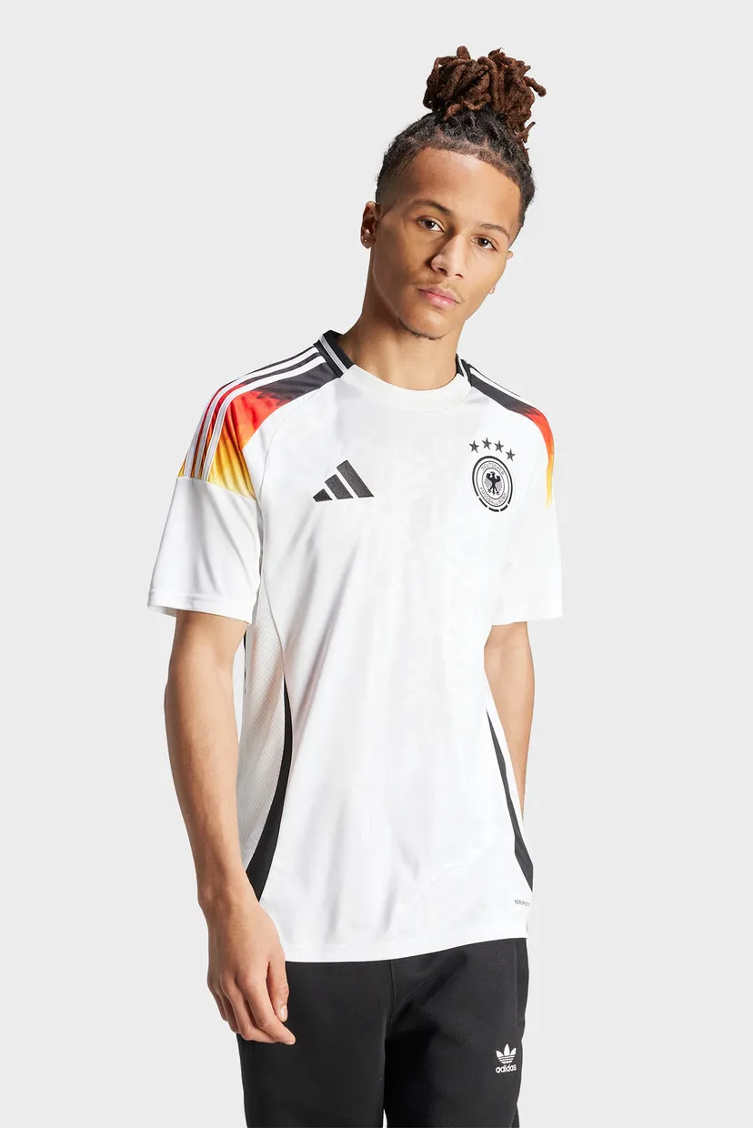Мужская белая футболка Germany 24 adidas IP8139 — MD-Fashion