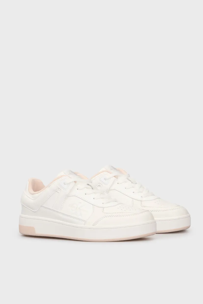 Жіночі білі снікерси BASKET CUPSOLE LOW MIX 3