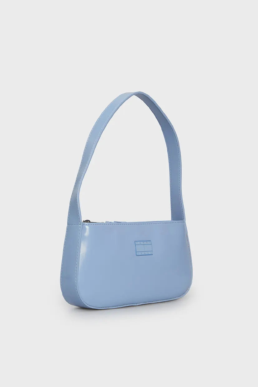 Жіноча блакитна сумка TJW ESS MUST SHOULDER BAG BOX PU 3