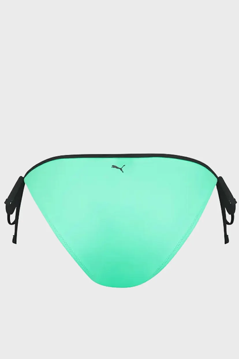 Жіночі зелені трусики від купальника PUMA Swim Women Side Tie Bikini Bottom 5