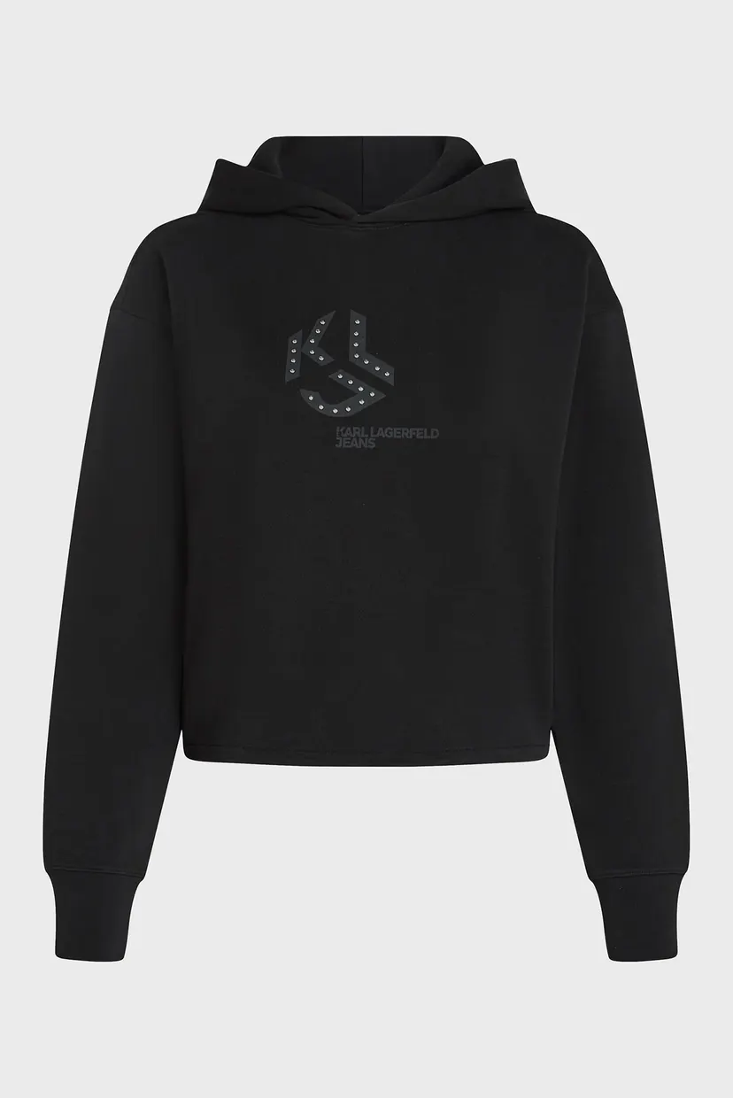 Жіноче чорне худі reg studded 5