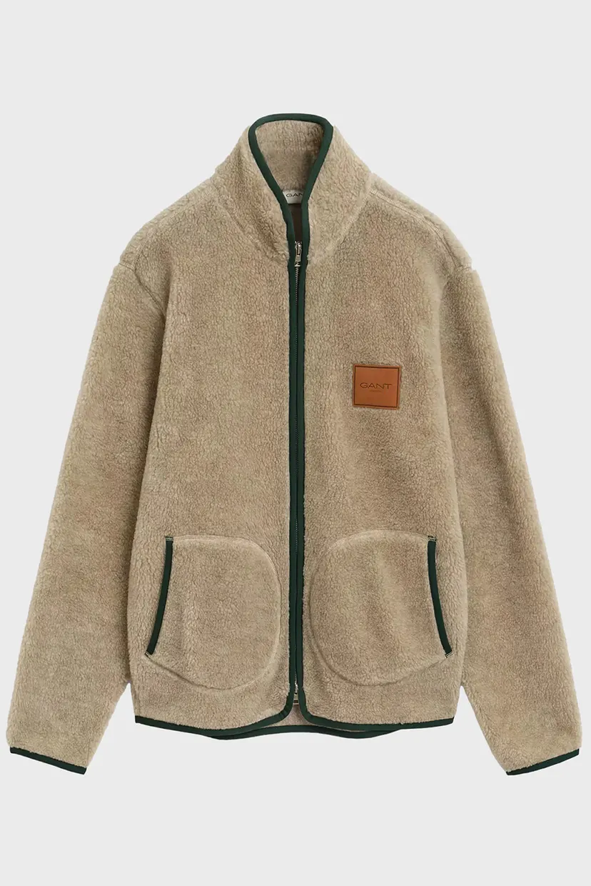 Мужская бежевая куртка FLEECE 6