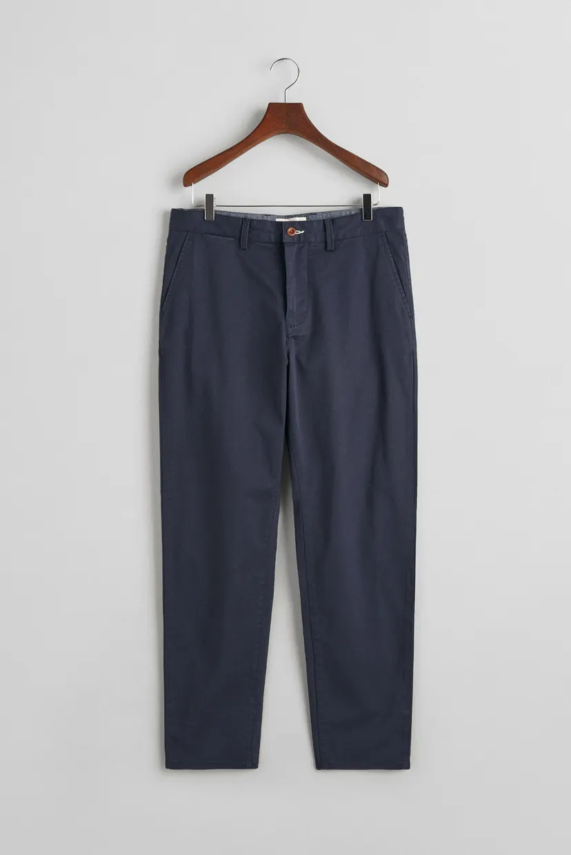 Чоловічі темно-сині чіноси TAPERED TWILL CHINO 6