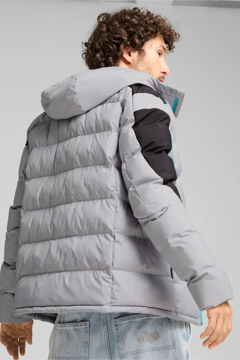 Мужская серая куртка Mercedes-AMG Petronas F1® MT7+ Ecolite Padded