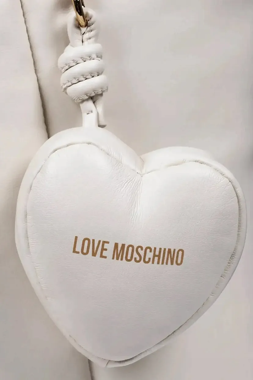 Женская белая кожая сумка Moschino JC4322PP0N.KM1;11A — MD-Fashion