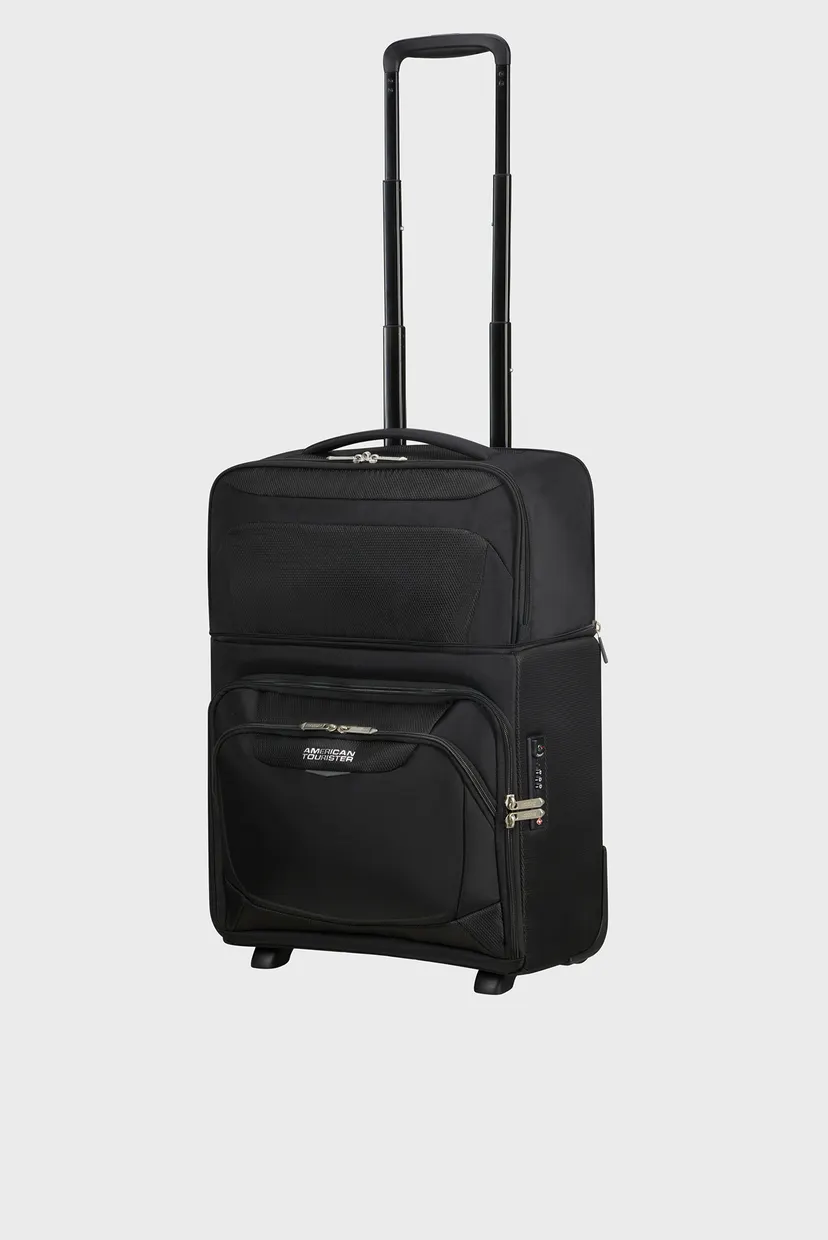 Черна дорожная сумка на колесах SUMMERRIDE BLACK 3