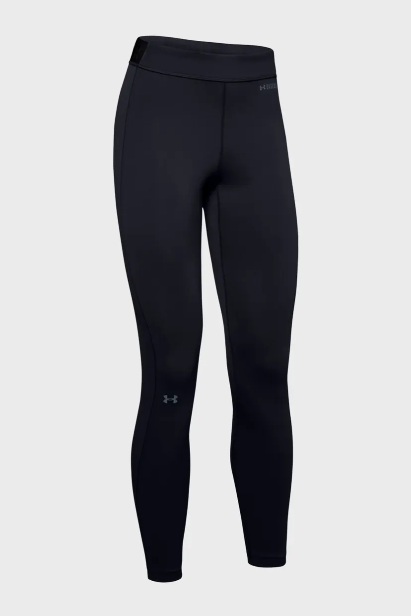 Женские черные тайтсы UA Base Legging 2.0 5