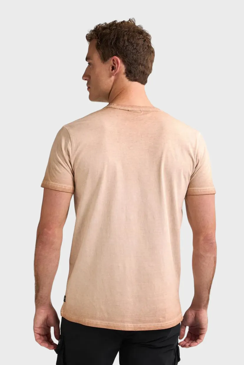 Мужская бежевая футболка Men T-Shirt SS 3