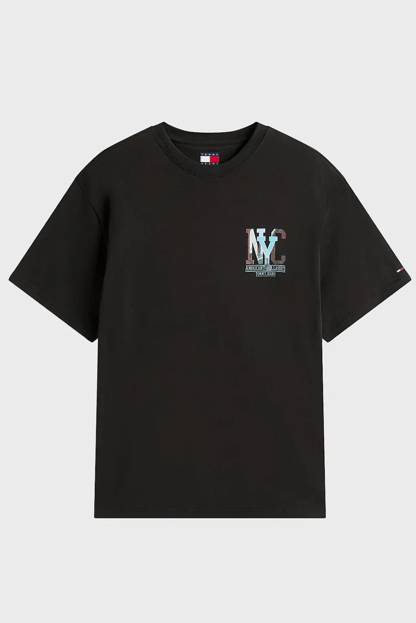 Чоловіча чорна футболка RLX NOVELTY GRAPHIC 5