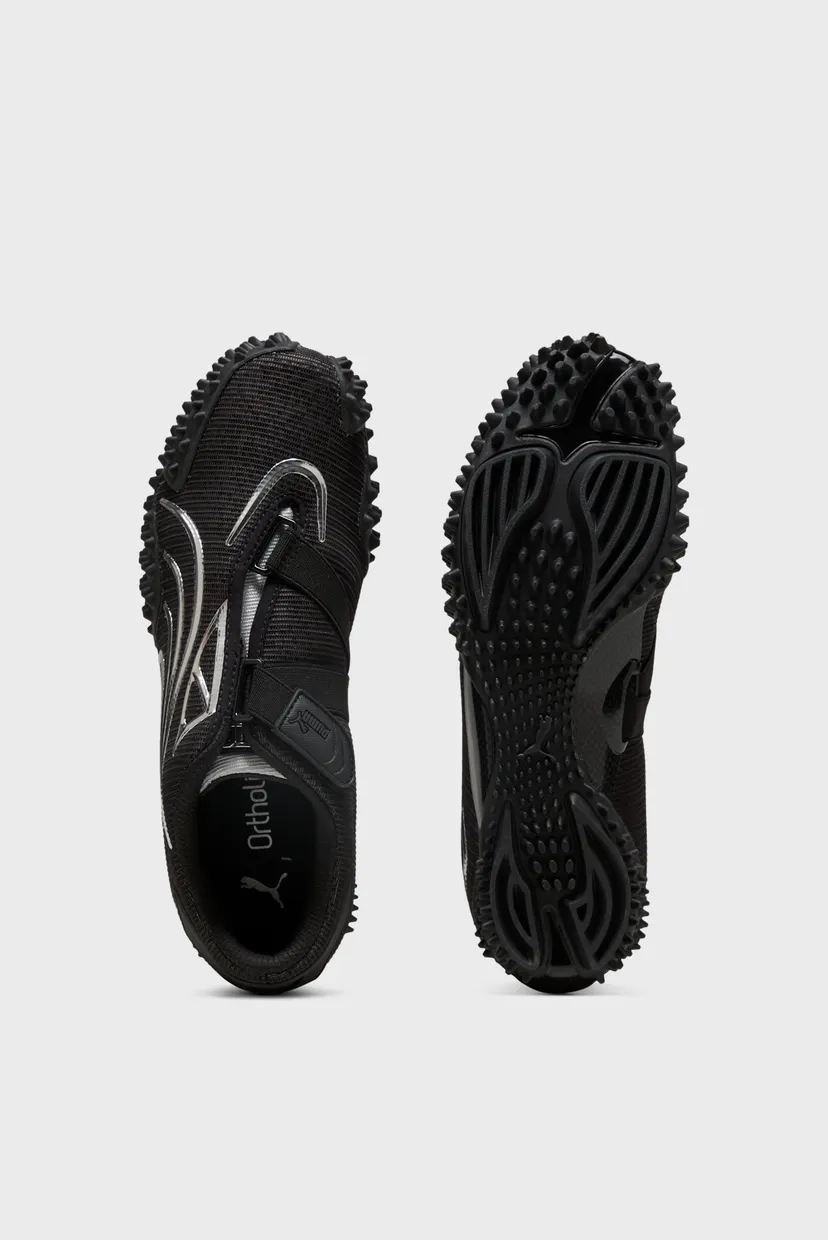 Черные кроссовки Mostro Metallic Sneakers Unisex 5