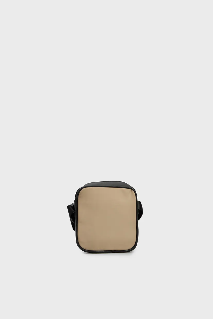 Чоловіча бежева сумка CK EST. NYLON CUBE REPORTER+CASE 4