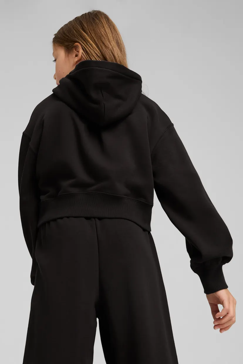 Детское ченое худи WARDROBE ESS Short Length Hoodie Youth 3