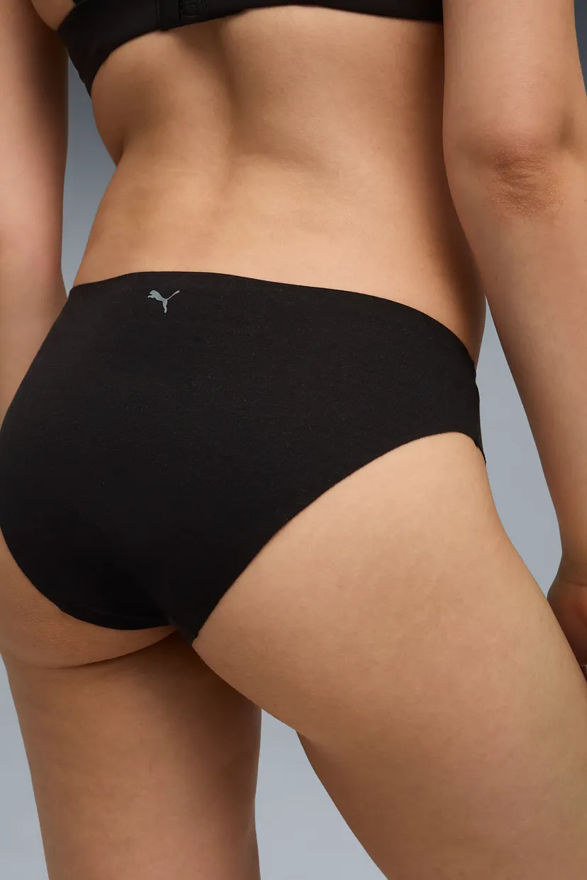 Жіночі чорні трусики (2 шт) PUMA Women's Briefs (2-Pack) 5