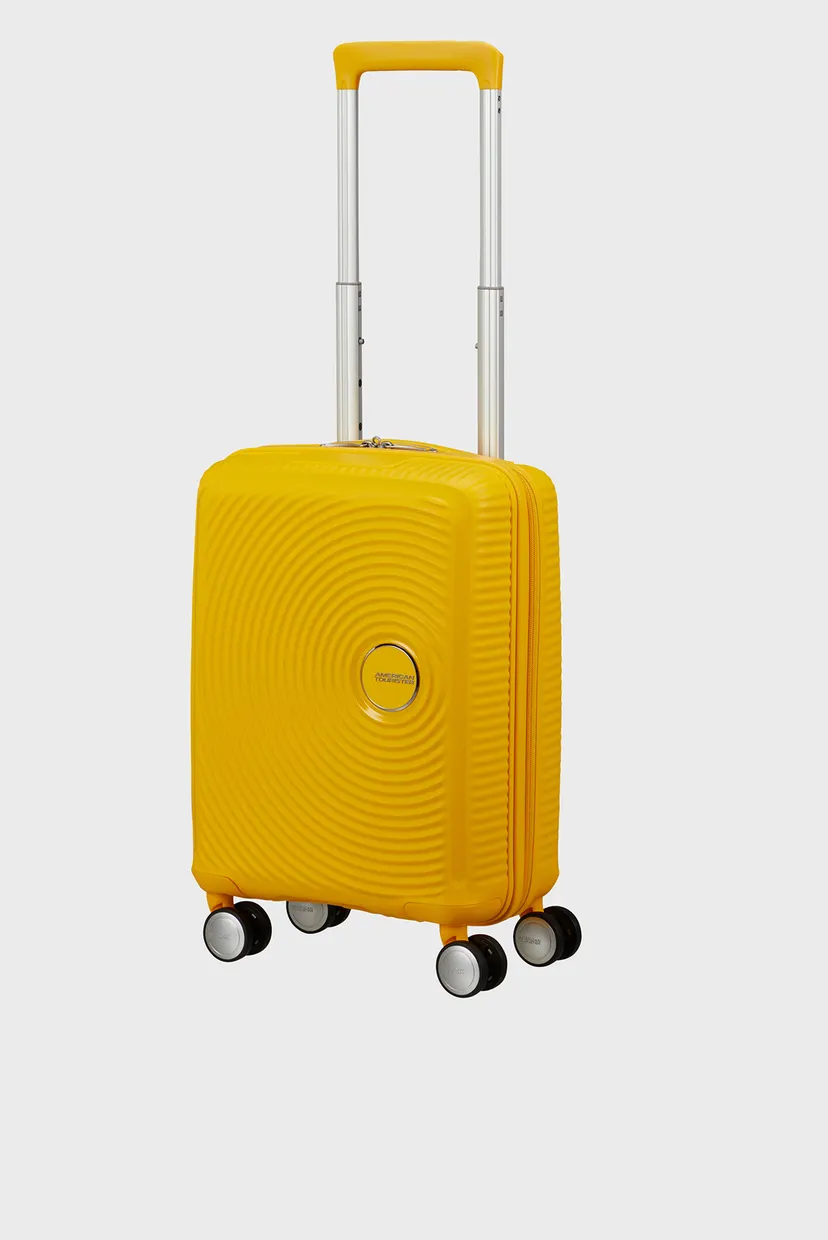 Желтый чемодан 47 см SOUNDBOX MINI GOLDEN YELLOW 6
