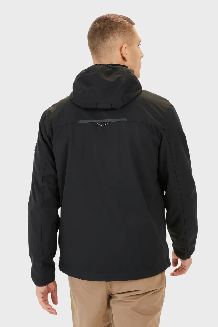 Чоловіча чорна куртка Camel Active 430120-9N61-88 — MD-Fashion
