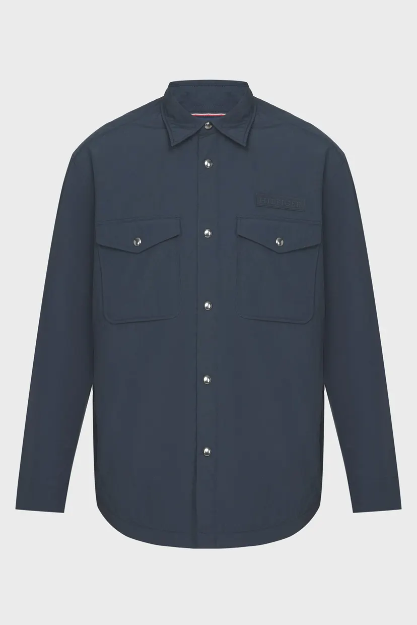 Чоловіча темно-синя сорочка-пальто NYLON OVERSHIRT 5